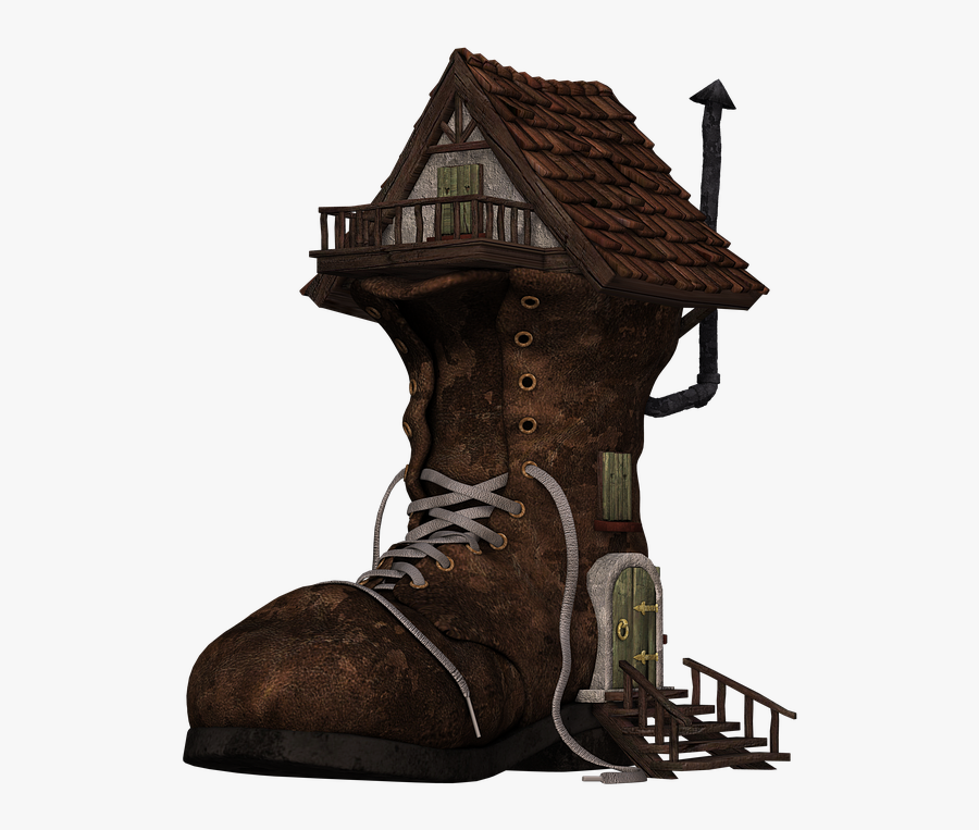 Transparent Fairy House Clipart - Fantasy House, Transparent Clipart