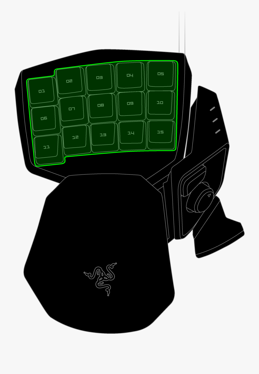 Transparent Kraken Clipart - Teclado De Macros, Transparent Clipart