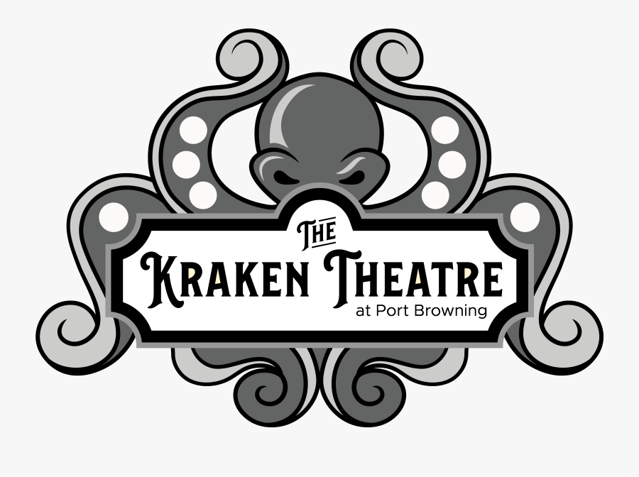 Illustration - Kraken Cartoon Logo, Transparent Clipart