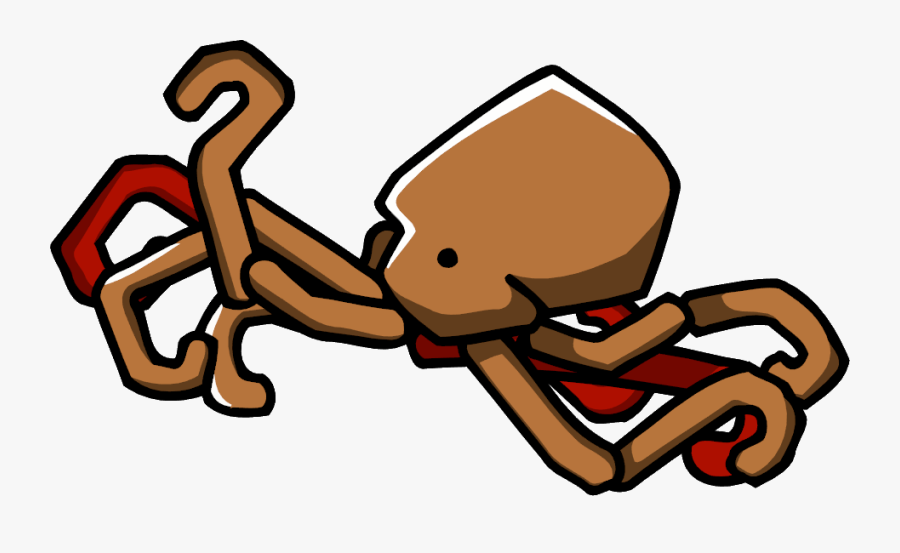 Octopus Png - Scribblenauts Octopus, Transparent Clipart
