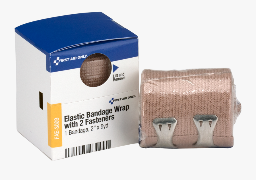 Elastic Wrap Bandage - Elastic Bandage Of A First Aid, Transparent Clipart