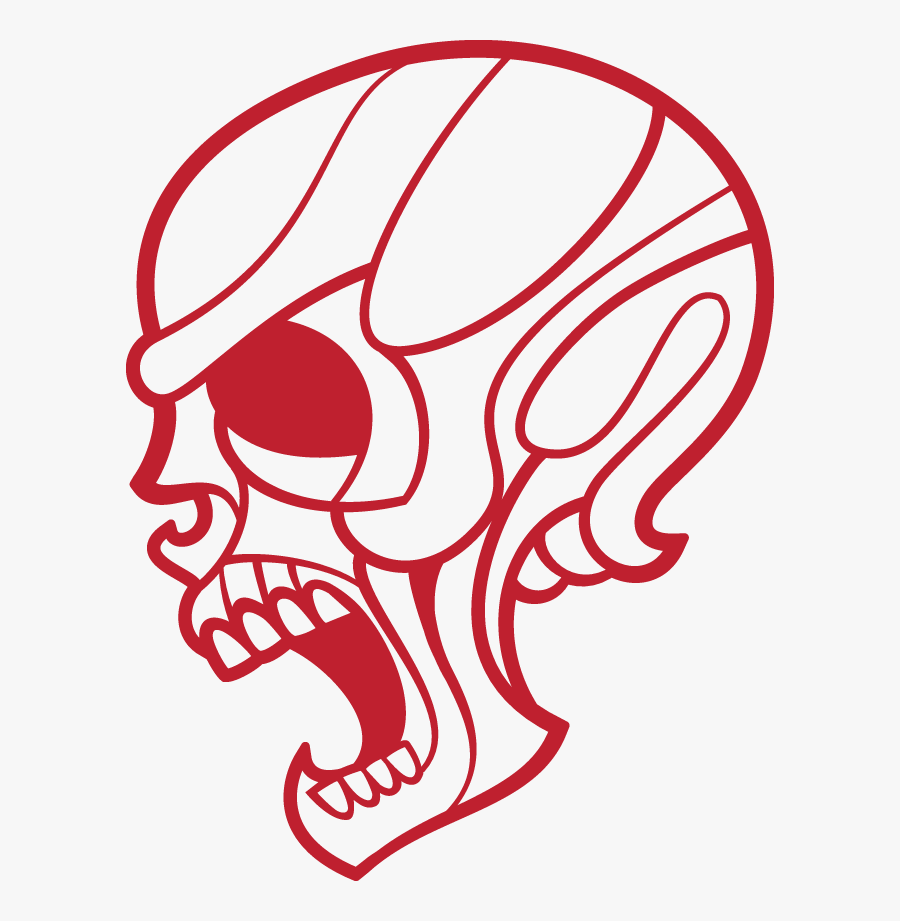 Screaming Skull Vector Designs, Transparent Clipart