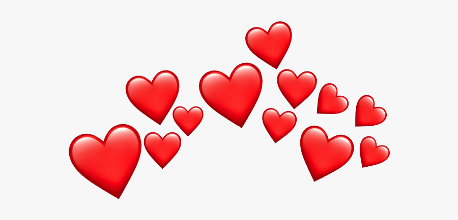 #red #heart #headband #redheart #redheadband #heartheadband - Emoji Coração Roxo Png, Transparent Clipart