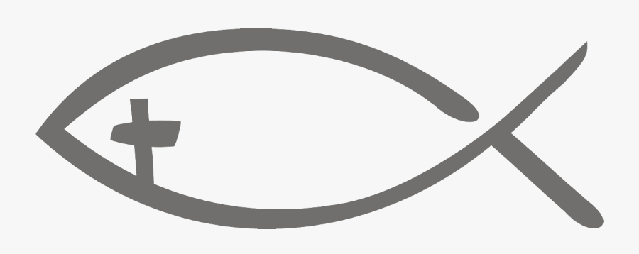 Jesus Fish With Cross Inside Clipart , Png Download - Jesus Fish Vector, Transparent Clipart