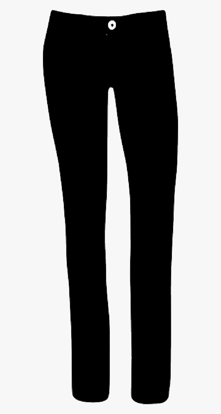 Trousers Png Image - Ladies Black Trousers Vector, Transparent Clipart