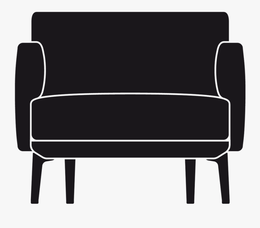 Kettal Client Support Bomaperf Bitta Dining Armchair - Futon Pad, Transparent Clipart