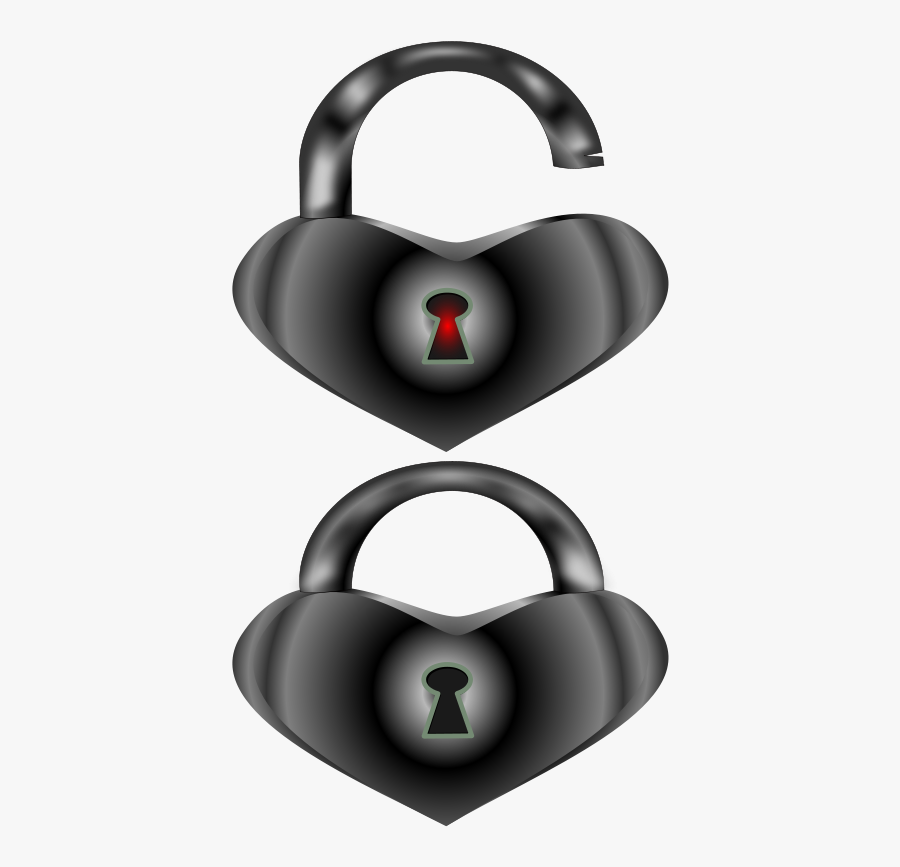 Vektor Gembok Cinta, Transparent Clipart