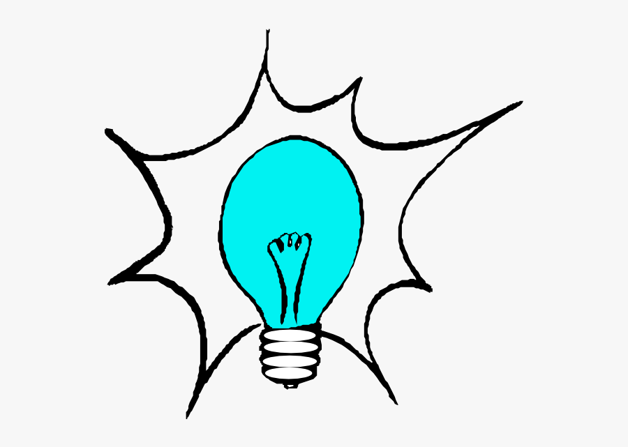 Transparent Lightbulb Clipart Transparent - Green Light Bulb Cartoon, Transparent Clipart