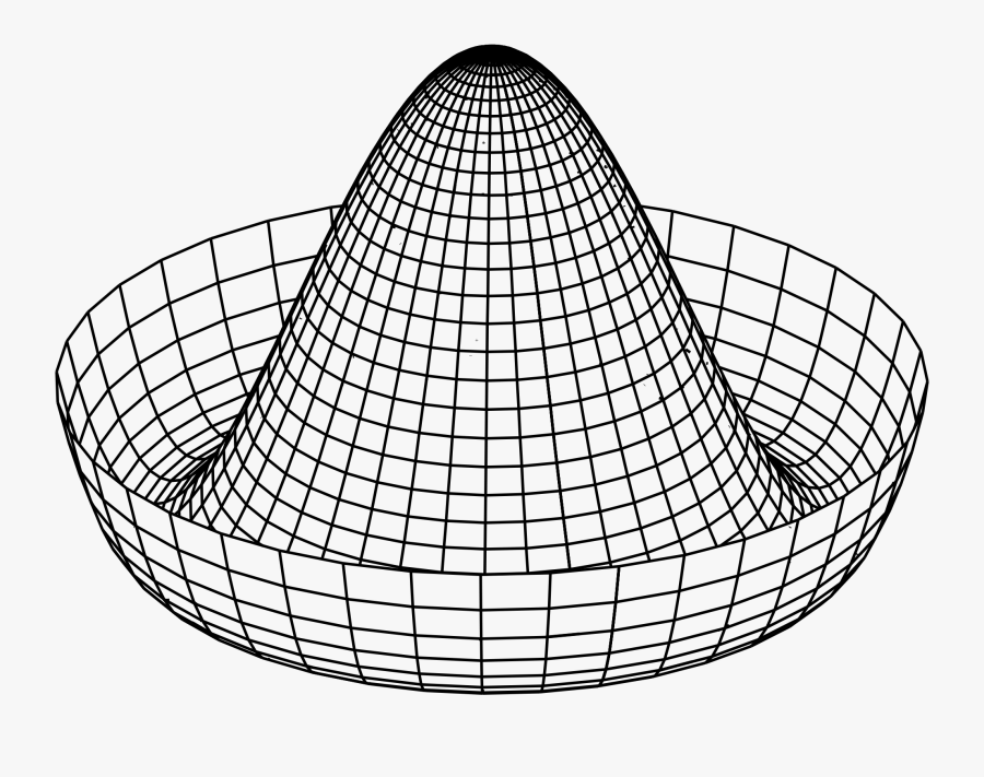 Transparent Mexican Hat Png - Higgs Field, Transparent Clipart