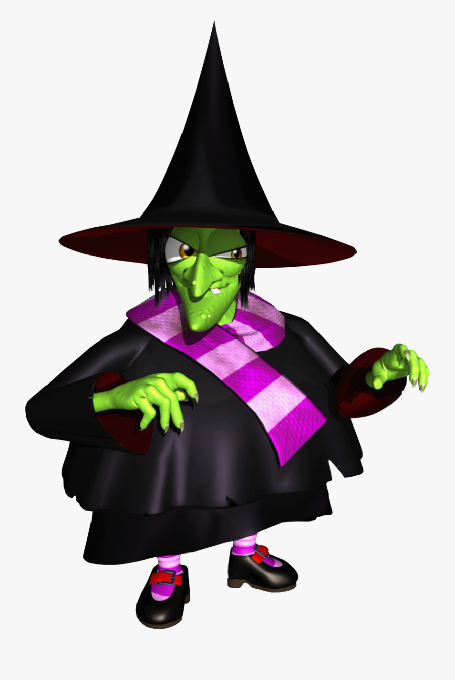 Coughing Fit Pants Of Shit Clipart , Png Download - Banjo Kazooie Witch, Transparent Clipart