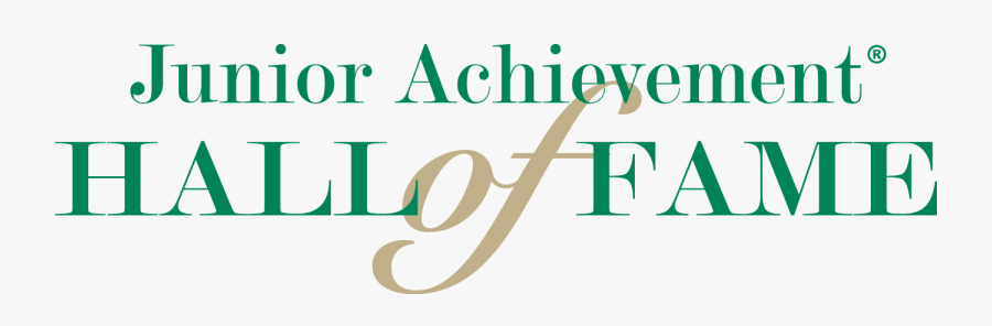 Home - Junior Achievement Logo Hall Of Fame, Transparent Clipart