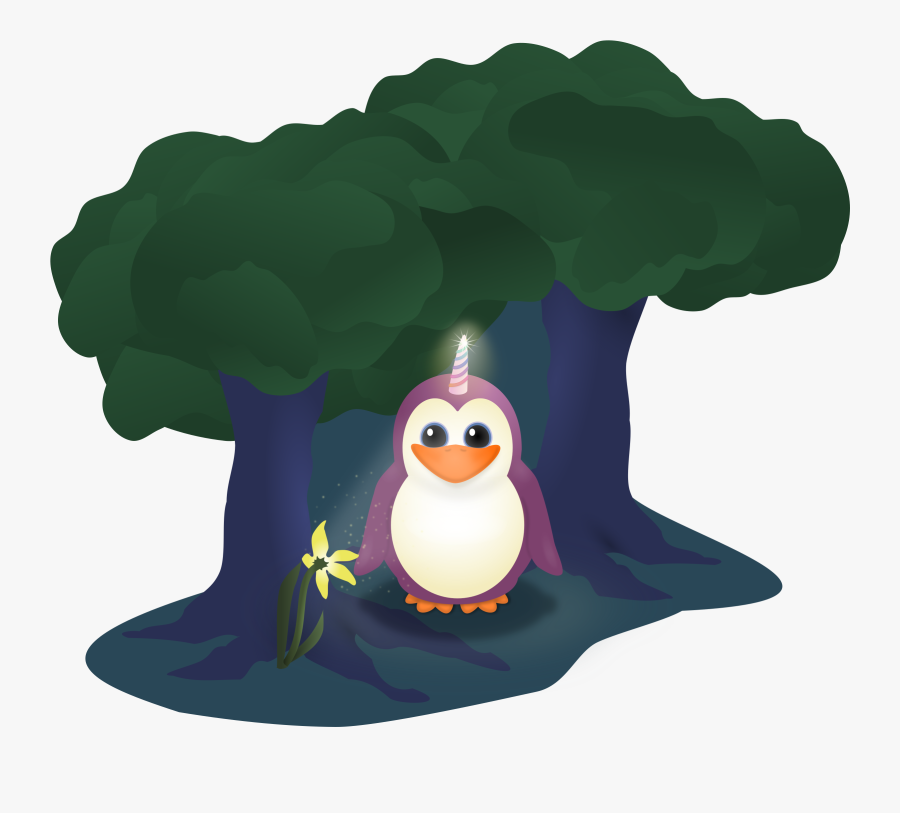 Flightless Bird,vertebrate,beak - Pengucorn, Transparent Clipart