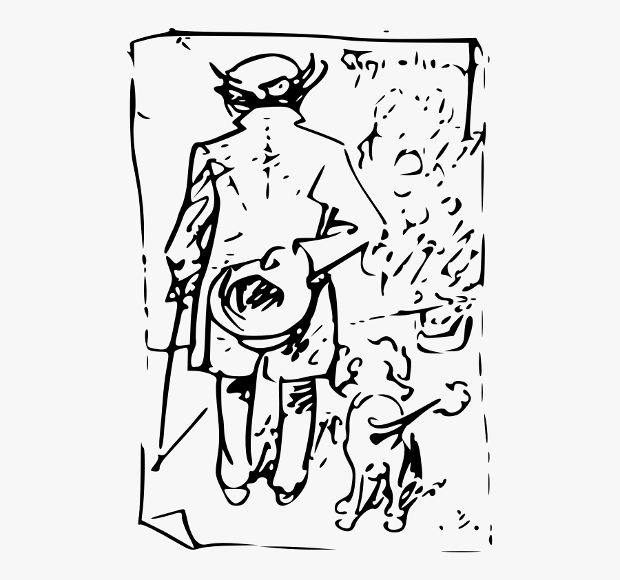 Emotion,art,monochrome Photography - Arthur Schopenhauer Wilhelm Busch, Transparent Clipart