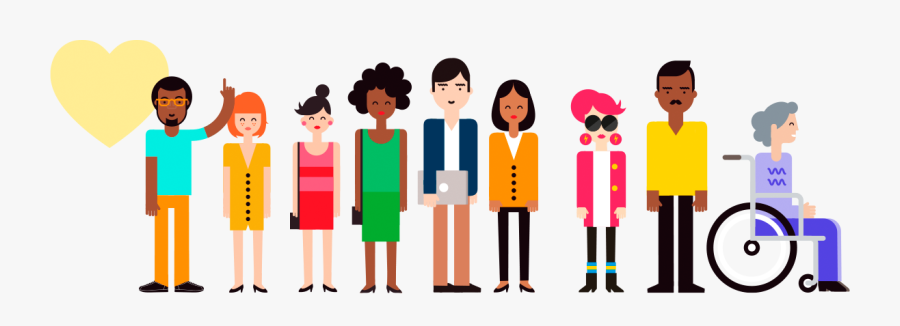Family Clipart Diverse Nationalities - Transparent Diversity Png, Transparent Clipart