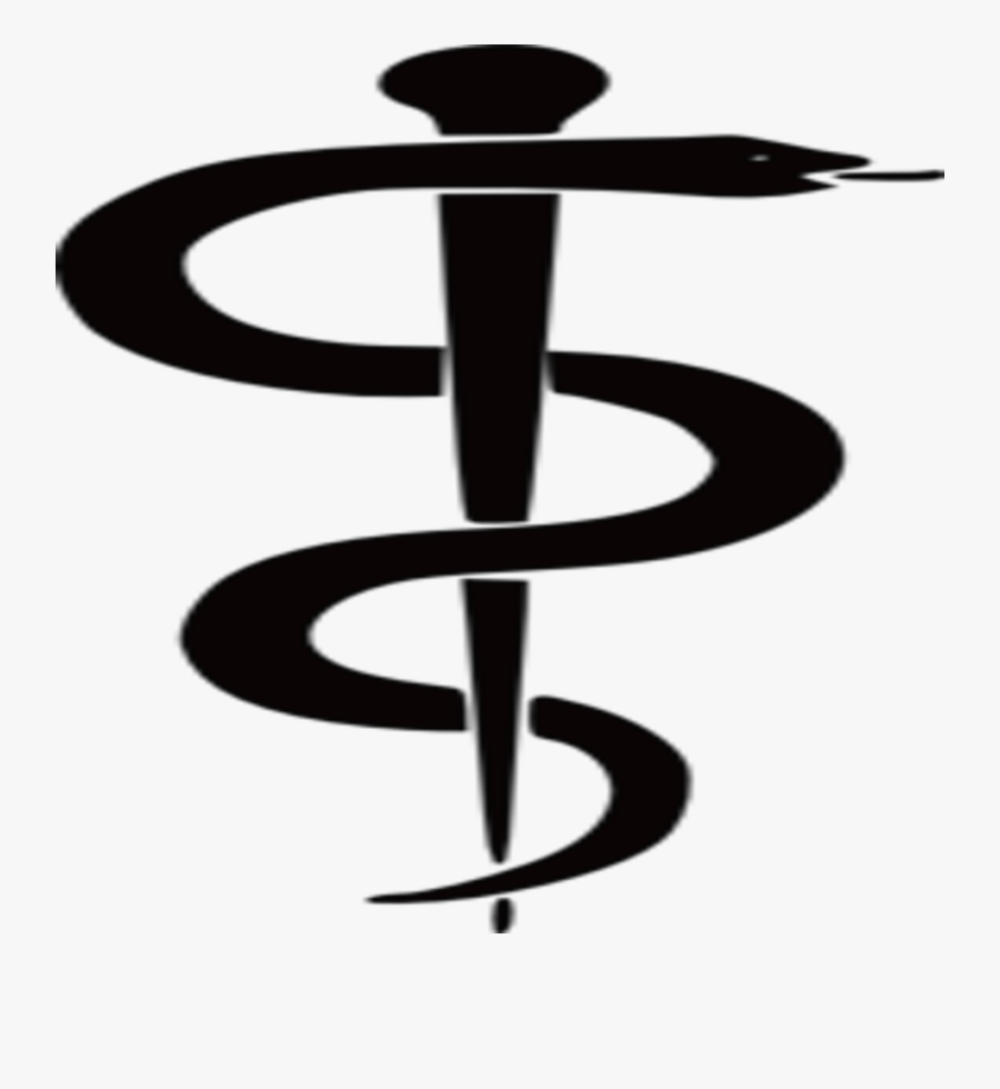 Philosopher Clipart Hippocrates - Rod Of Asclepius Png, Transparent Clipart