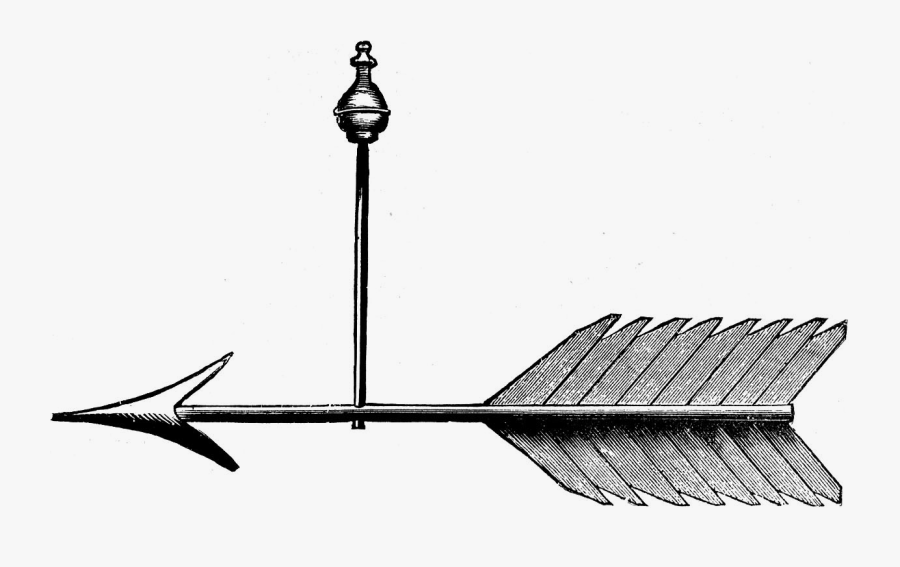 Transparent Gondola Clipart - Vintage Arrow, Transparent Clipart