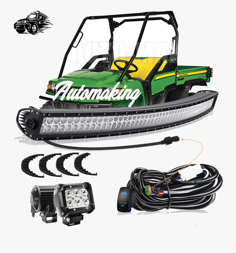 John Deere Gator Details About Inch Roof Led Light - Hpx Gator, Transparent Clipart