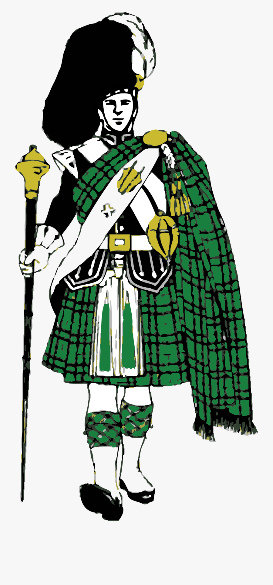 Scottish Cliparts - Floyd Central High School, Transparent Clipart