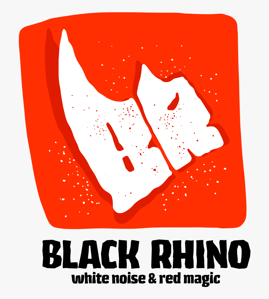Black Rhino - Poster, Transparent Clipart