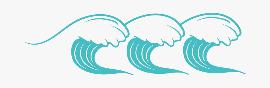 Clipart Wave Surfing - Illustration, Transparent Clipart