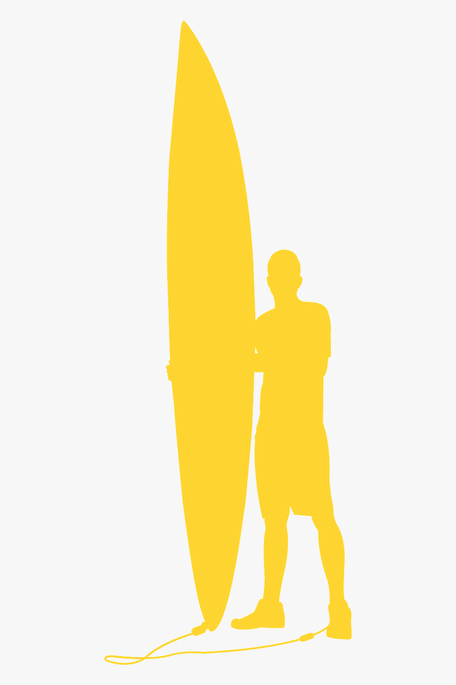 Surfboard, Transparent Clipart