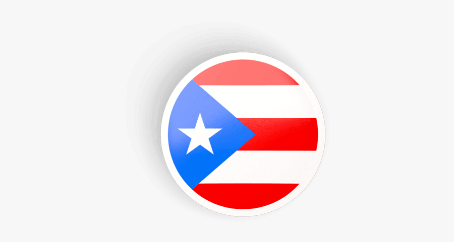 Puerto Rican Flag Icon, Transparent Clipart