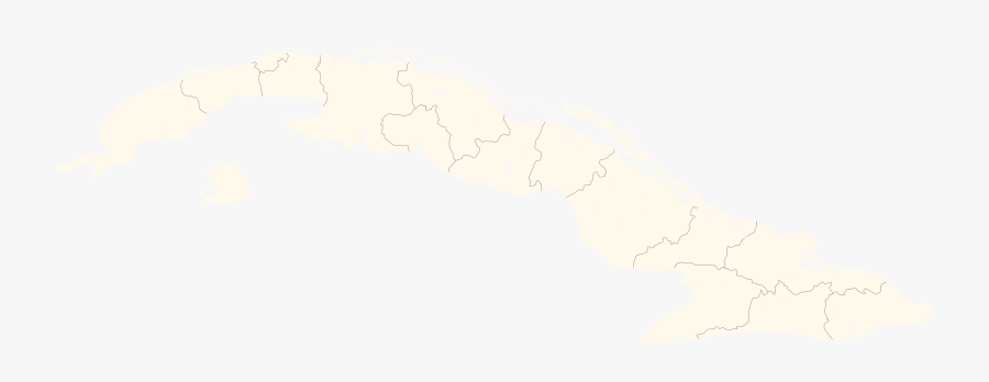 Map Of Cuba Only - Lewis Bennett Isabella Hellmann, Transparent Clipart
