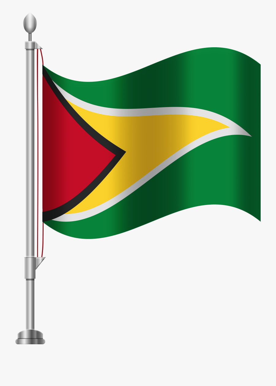 Guyana Flag Png Clip Art - Cuban Flag Transparent Background, Transparent Clipart