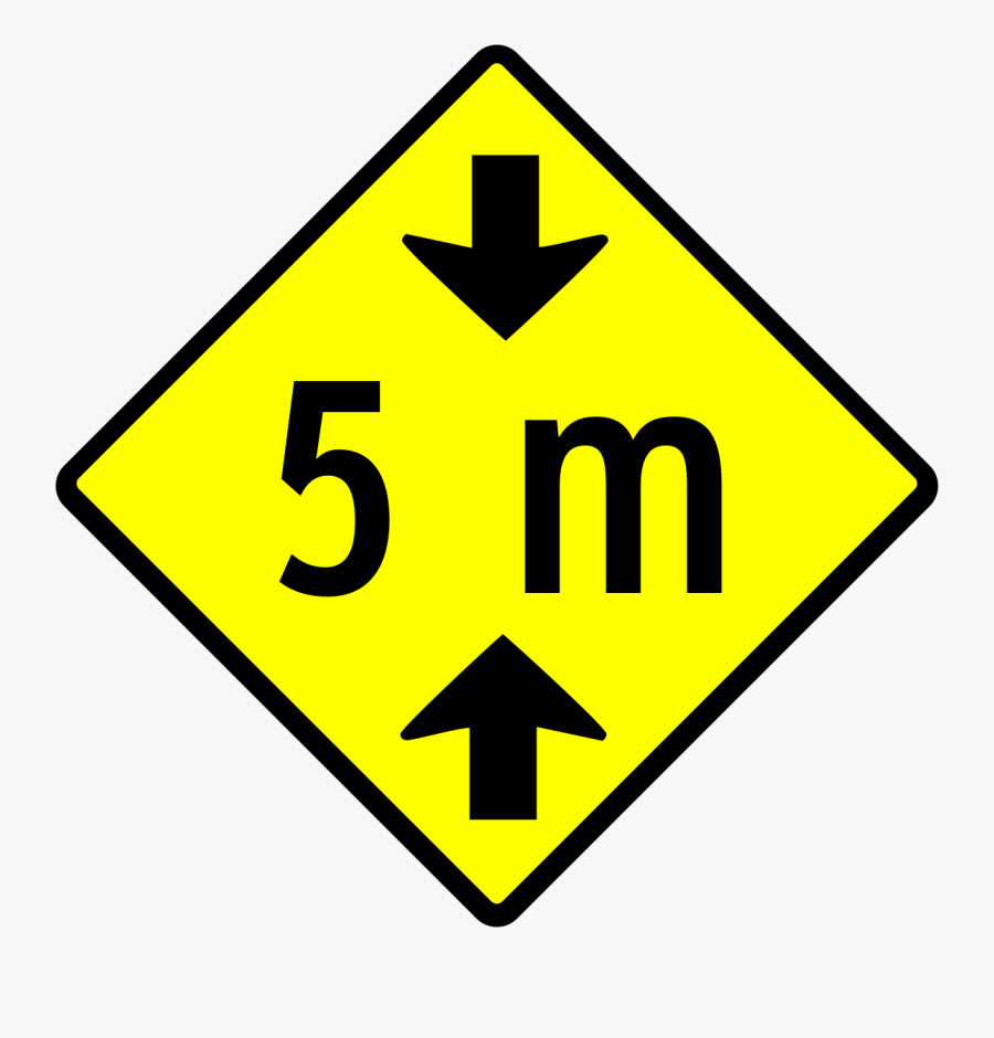 Indonesia New Road Sign 8c - Low Clearance Road Sign, Transparent Clipart