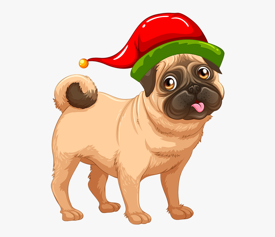 Bleed Area May Not Be Visible - Pug Vector Png, Transparent Clipart