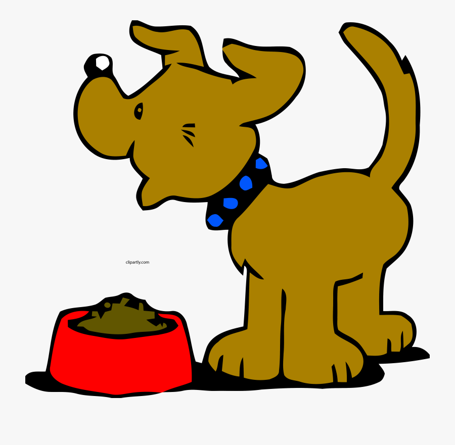 Transparent Goldenrod Clipart - Dog And Food Clipart, Transparent Clipart