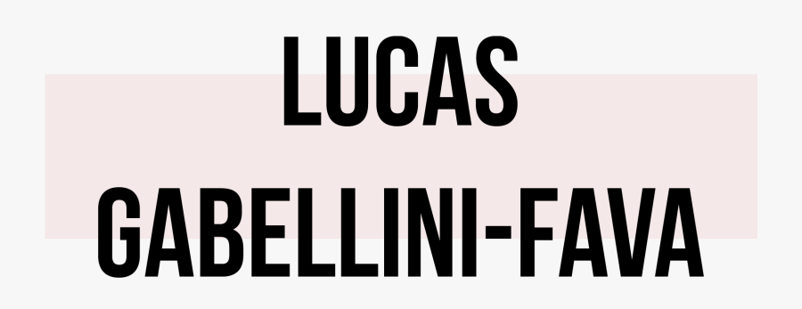 Lucas Gabellini-fava - Graphics, Transparent Clipart