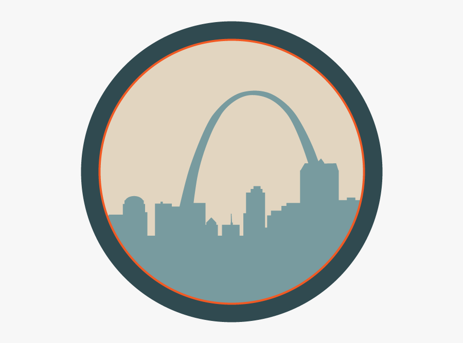 Louis Social Service Resources - Gateway Arch, Transparent Clipart