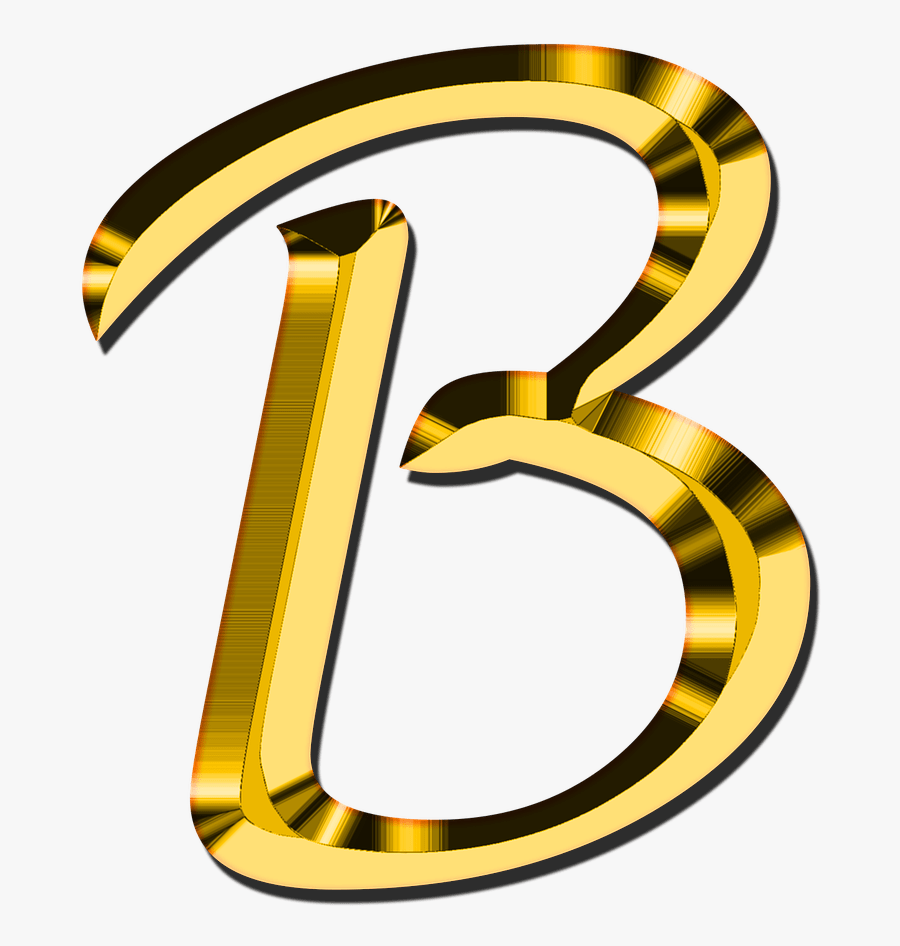 Capital Letter B - Alphabet B, Transparent Clipart