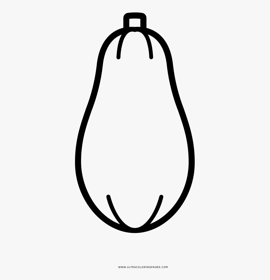Clip Art Coloring Page Ultra Pages - Colouring Pictures Of Papaya, Transparent Clipart