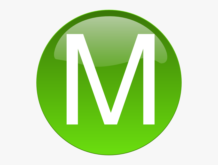 Green M Clip Art - Green E Clip Art At Clker Com Vector, Transparent Clipart