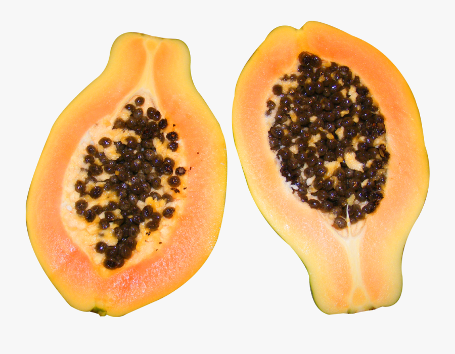 Half Cut Papaya Png Image - Papaya, Transparent Clipart