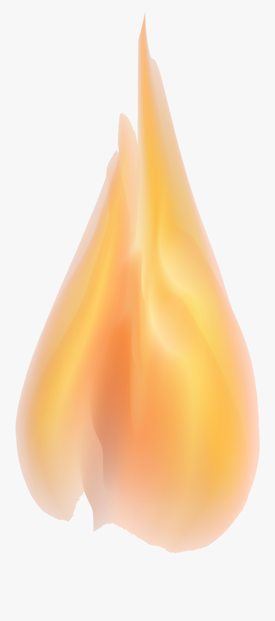 Fire Transparent Clipart Flame Clip Art Background - Pear, Transparent Clipart