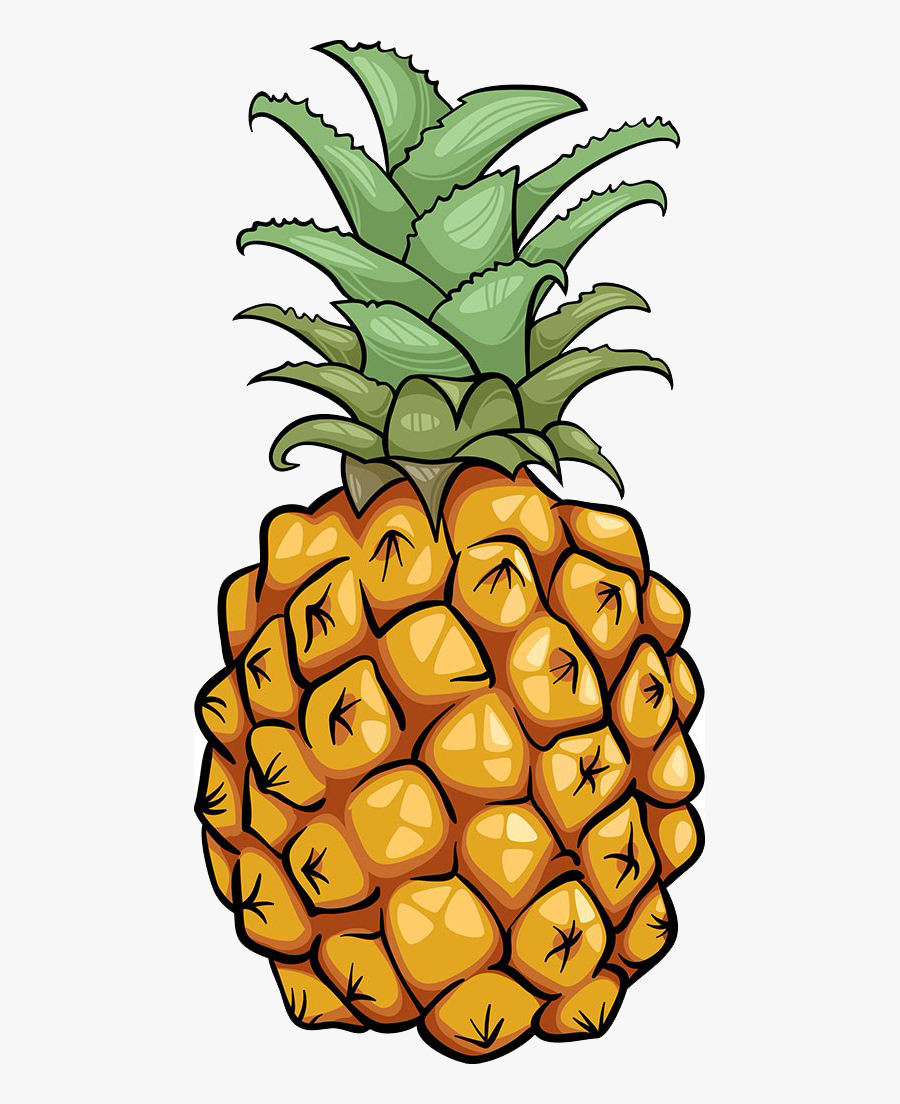 Pineapple Fruit Icon - Dibujos De La Piña, Transparent Clipart