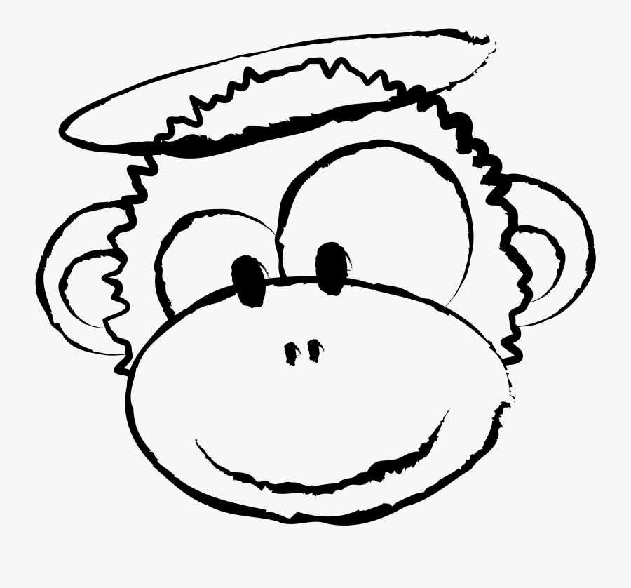 Black No Evil Monkey - The Evil Monkey, Transparent Clipart