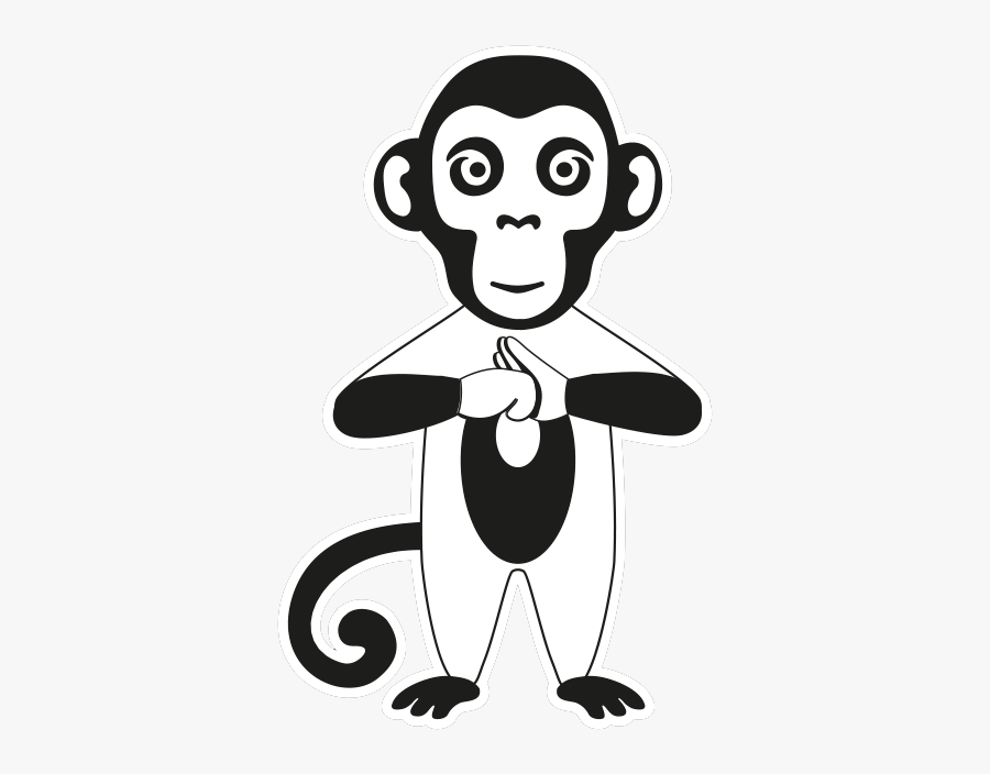 01 2019 Logo On Black Aap - Cartoon, Transparent Clipart