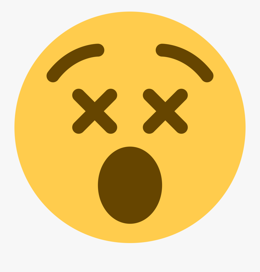 Dizzy Face Emoji Clipart , Png Download - Dizzy Face Emoji, Transparent Clipart