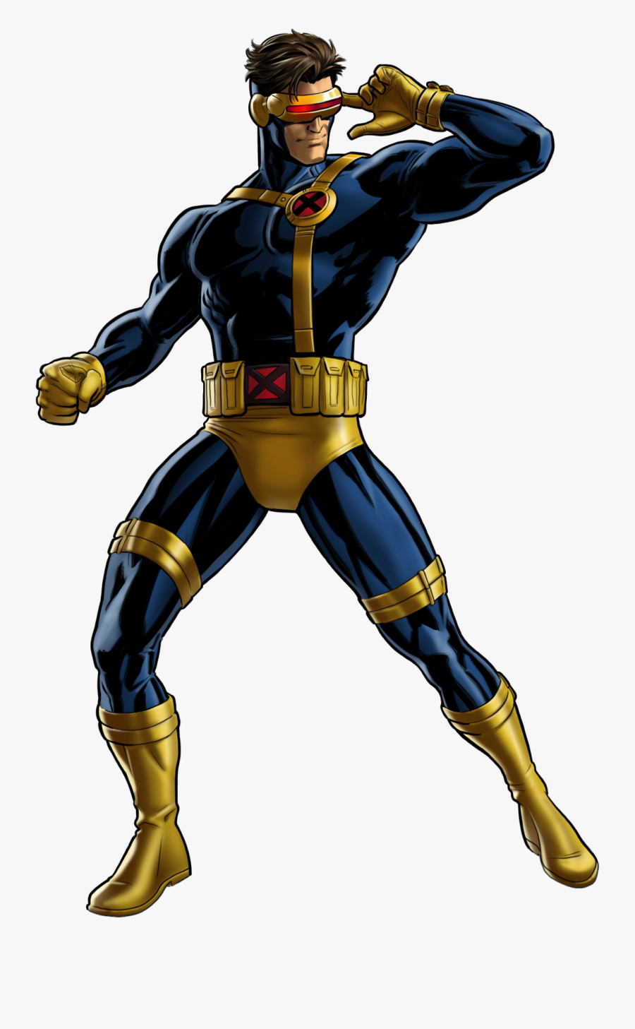 Cyclops Marvel - Comic X Men Cyclops, Transparent Clipart