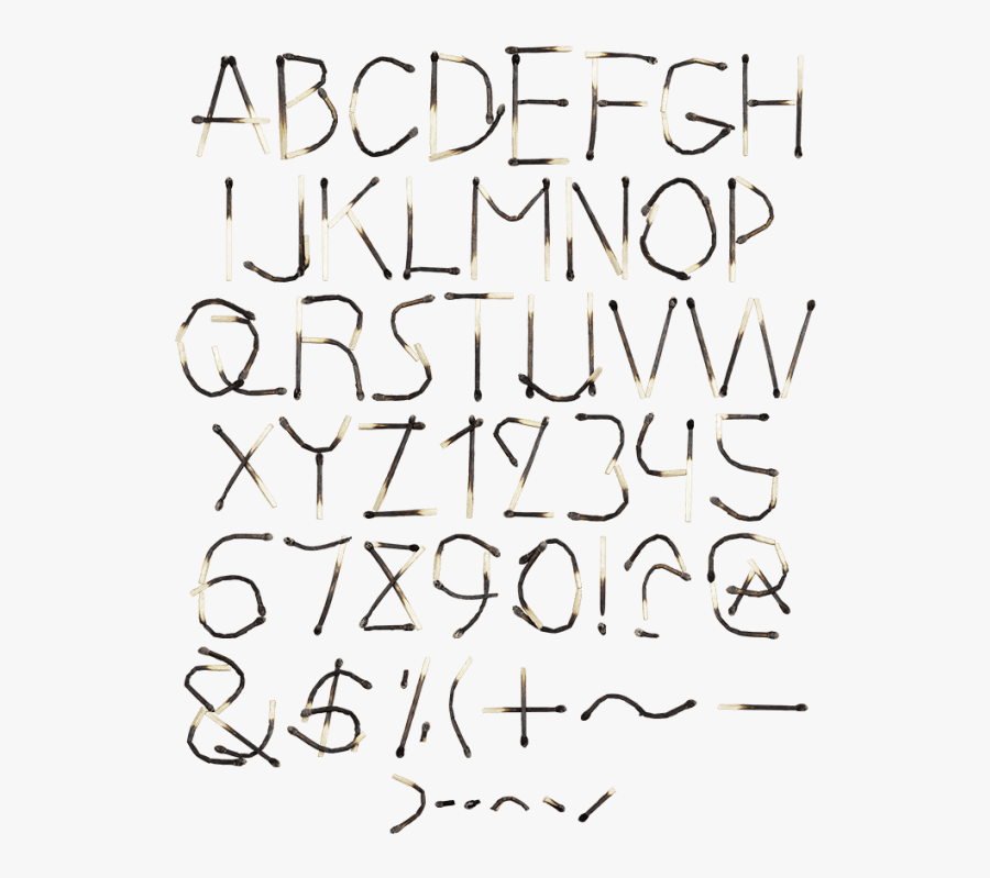 Clip Art Font Matches - Handwriting, Transparent Clipart
