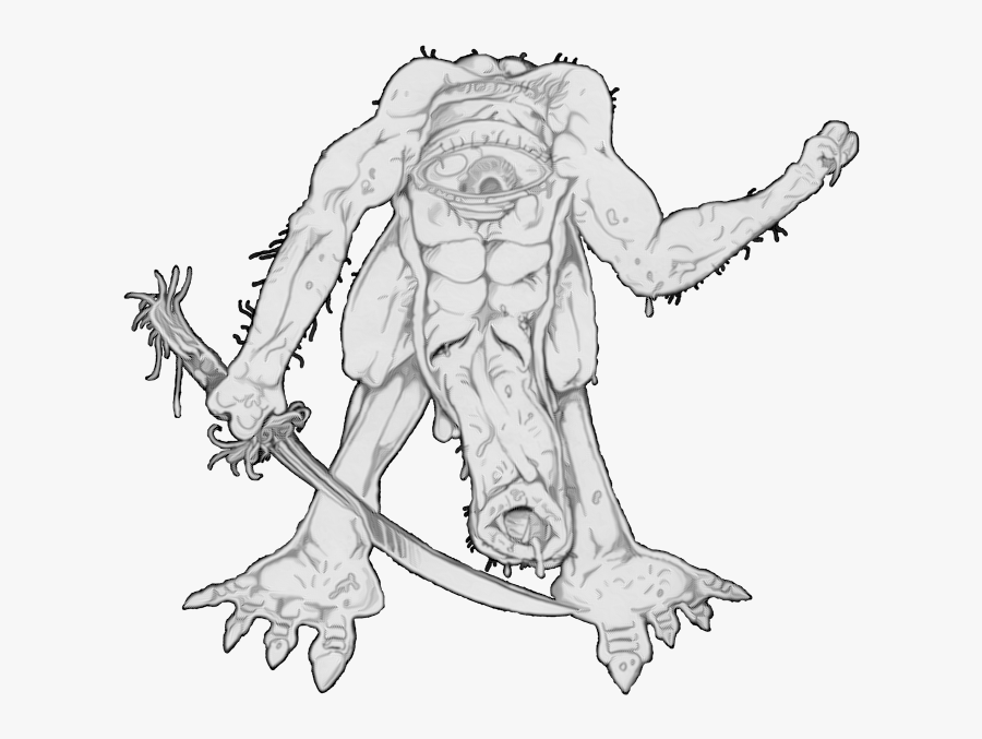 Clip Art Free Stock Collection Of Free Cyclops - Cartoon, Transparent Clipart