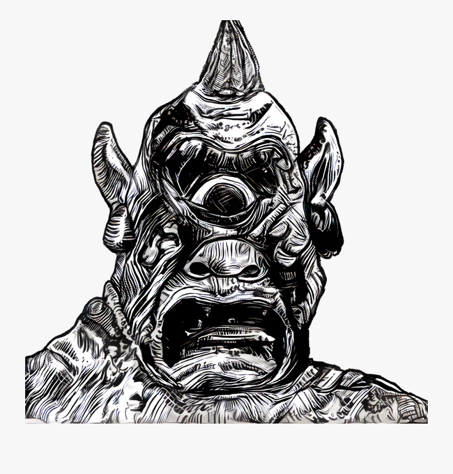 Collection Of Free Cyclops Drawing Cave - Illustration, Transparent Clipart