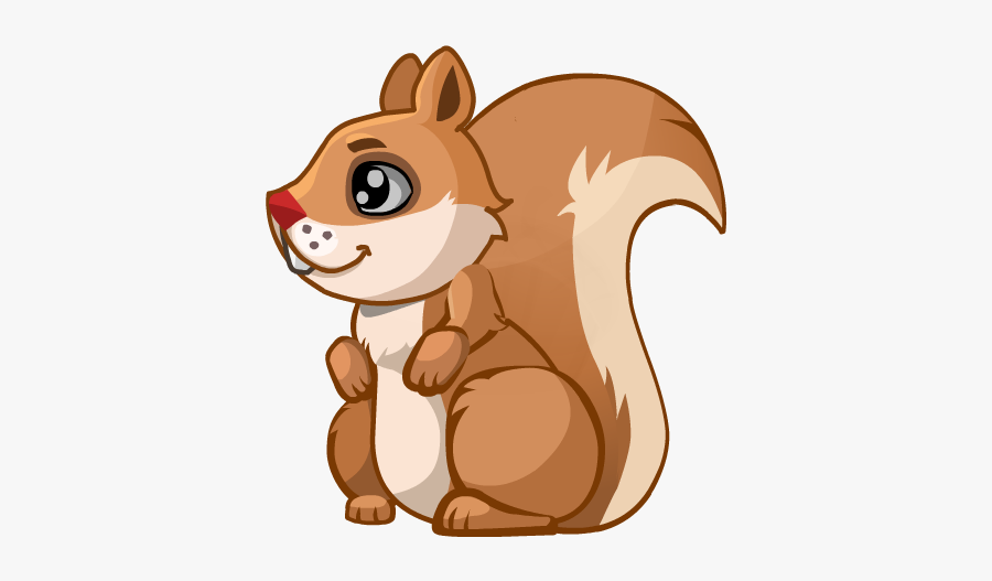 Race For Game News - Squirrel, Transparent Clipart