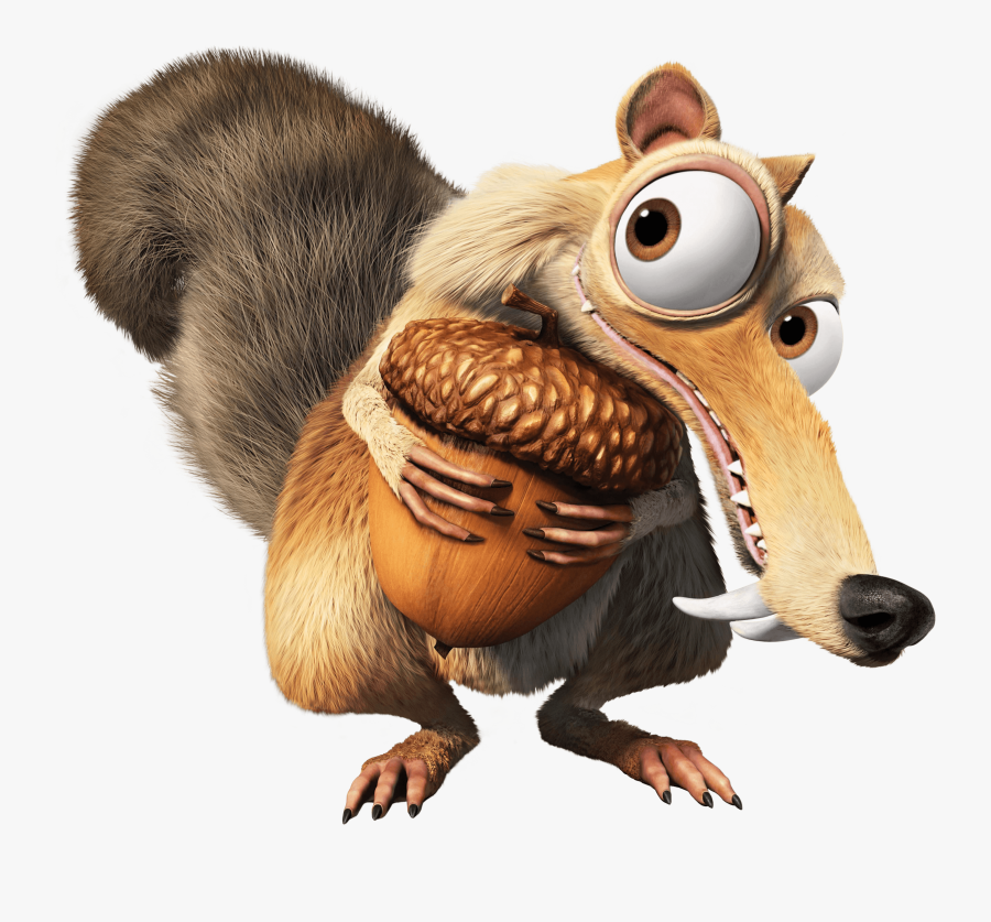 Ice Age Squirrel Scrat Transparent Png Clip Art Image - Scrat Ice Age Png, Transparent Clipart