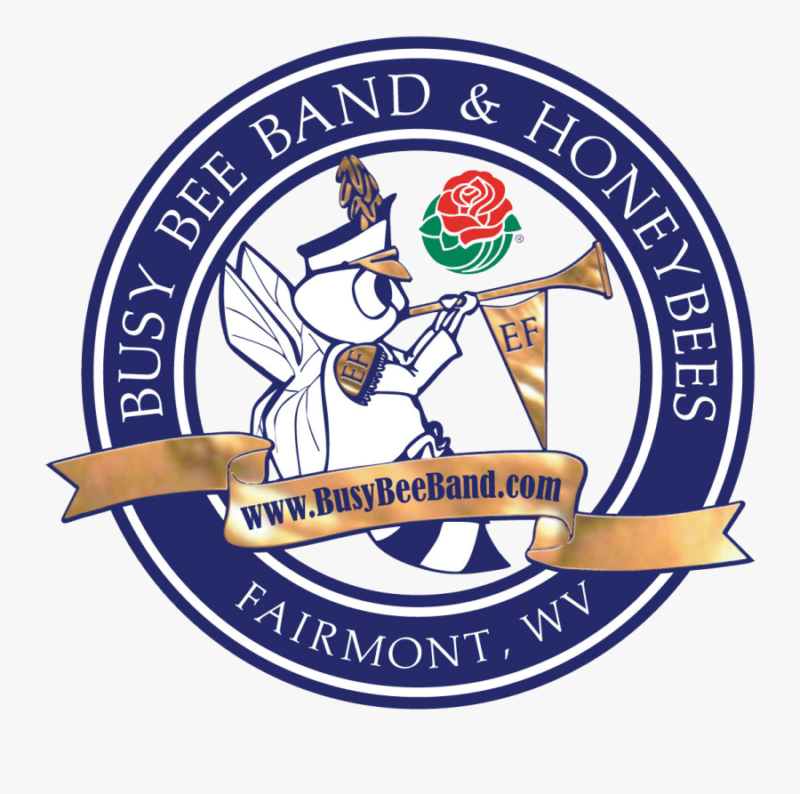 Busy Bee Band And Honeybees, Transparent Clipart