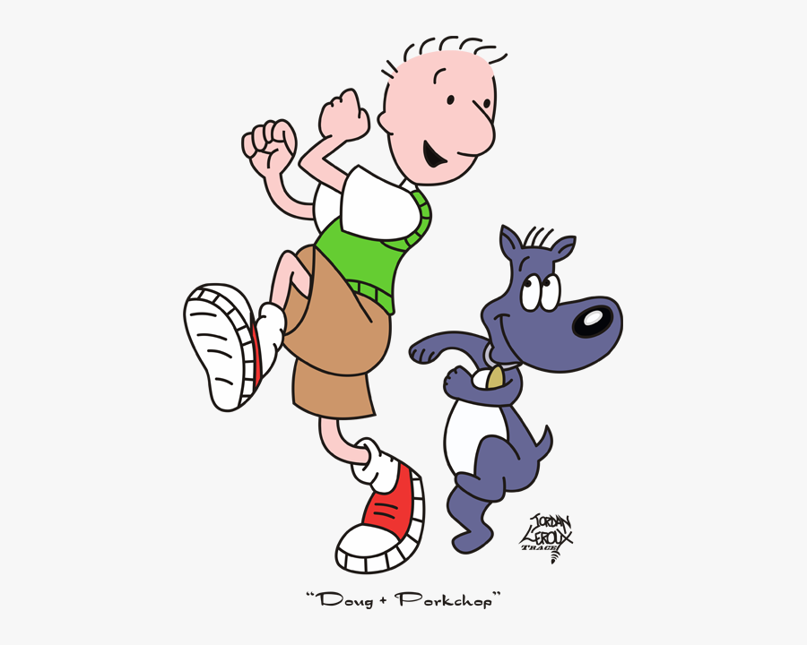 Transparent Pork Chop Clipart - Doug And Porkchop, Transparent Clipart